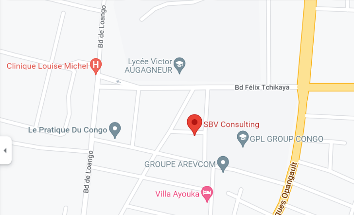 Emplacement sur la carte